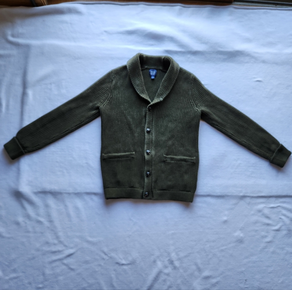 GAP Tall Olive Green Sweater